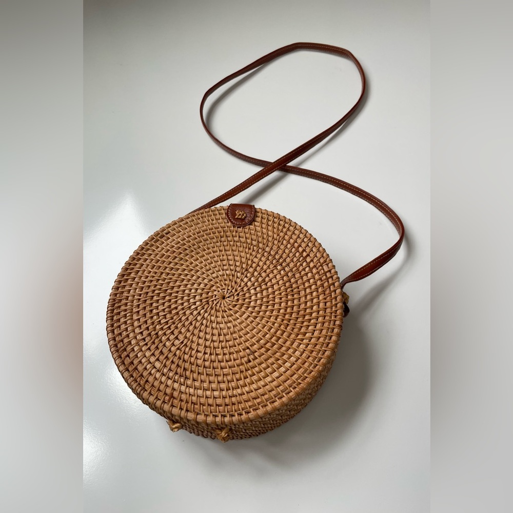 Rattan Purse